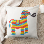HOLA! Funny Donkey Piñata zegt Hallo Kussen (Deken)