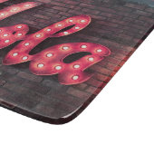 Hola Hallo Neon Sign Snijplank (Hoek)