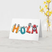 Hola Kaart (Gele Bloem)