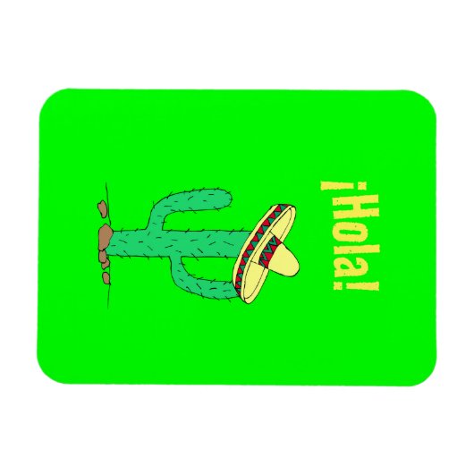 Hola. Magneet (Horizontaal)