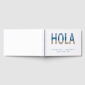 Hola Mexican Beach Tropical Destination Wedding Gastenboek (Volledig)