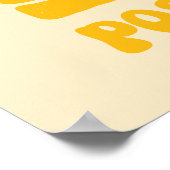 Hola Positivity - Retro Sunshine Motivatie Post Poster (Hoek)