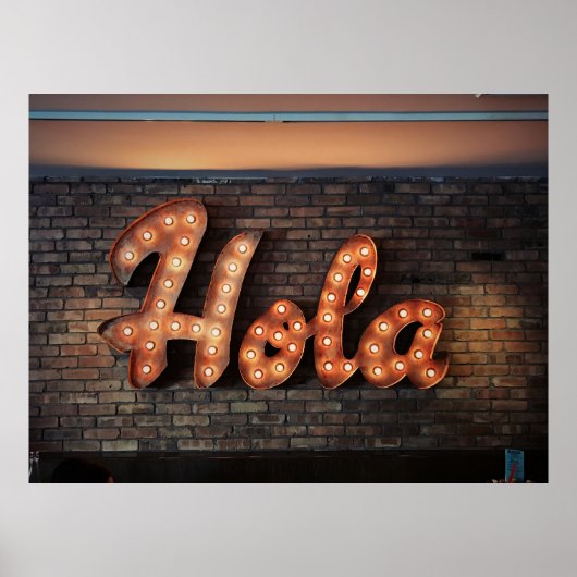 Hola Poster (Voorkant)