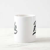 Hola Script (zwart) Koffiemok (Center)