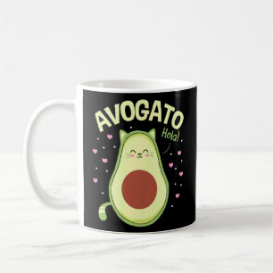 Hola Soy Un Avogato Avocado Cat Koffiemok