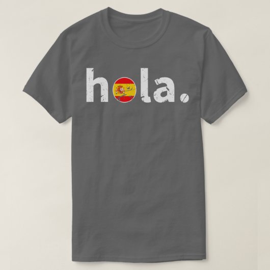 Hola Spanish T-shirt (Design voorkant)