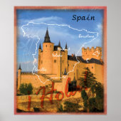 Hola Spanje Poster (Voorkant)
