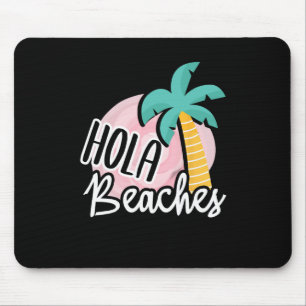 Hola Stranden Palm Tree Beach Zomer vakantie cadea Muismat