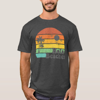 Hola Stranden Retro Strandvakantie Zomer Citaat Vr T-shirt