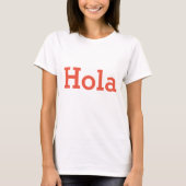 hola t-shirt (Voorkant)
