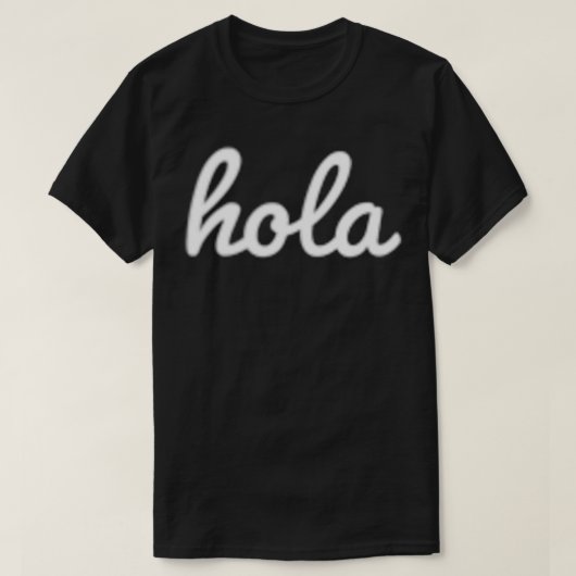 Hola T-shirt (Design voorkant)