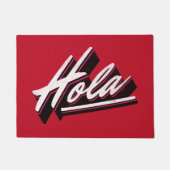 Hola tekstontwerp deurmat (Voorkant)