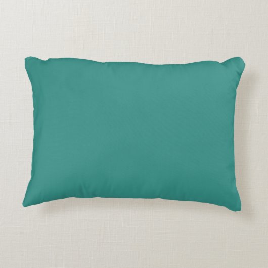 Hola Turquoise Sierkussen voor Woonkamer Decor Accent Kussen (Achterkant)