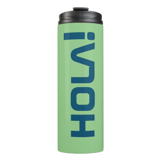 hola verde thermosbeker (Voorkant)