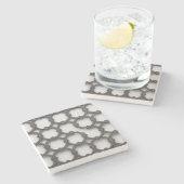 Holabird & Roche Architectuur Design Detail Stenen Onderzetter (Zijkant)