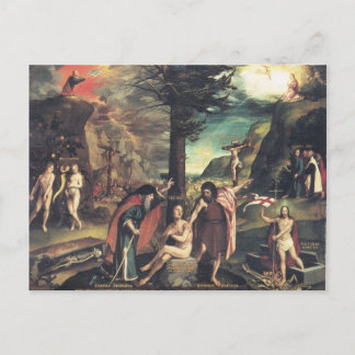 Holbein Allegory Briefkaart