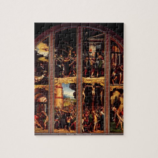 Holbein - Passie van de puzzel van Christus (Verticaal)