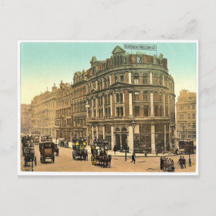 Holborn Viaduct, Londen, Engeland klassiek Fotochr Briefkaart