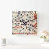 Holbrook Arizona  Map Vierkante Klok (Huis)