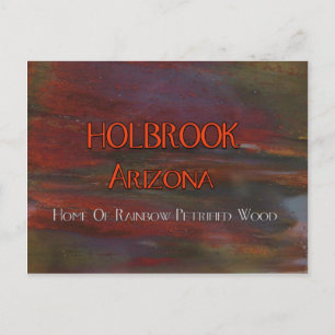 Holbrook Arizona Pet Wood Briefkaart