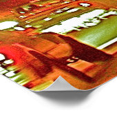 Holbrook Dinosaurs-Rte 66 Poster (Hoek)