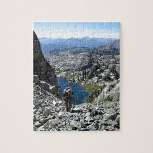 Holcomb Lake - Ansel Adams Wilderness - Minarets Legpuzzel (Verticaal)