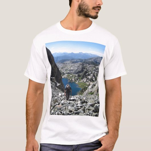 Holcomb Lake - Ansel Adams Wilderness - Minarets T-shirt (Voorkant)