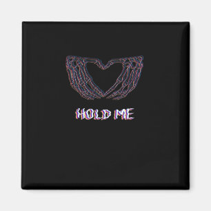 Hold Me Classic - Skeleton Hand Heart Magneet
