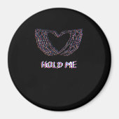 Hold Me Classic - Skeleton Hand Heart Magneet (Voorkant)
