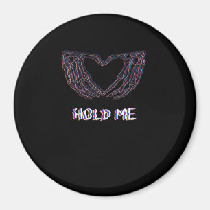 Hold Me Classic - Skeleton Hand Heart Magneet