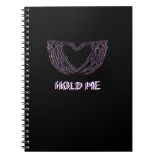 Hold Me Classic - Skeleton Hand Heart Notitieboek