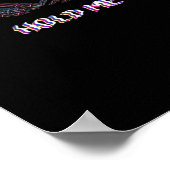 Hold Me Classic - Skeleton Hand Heart Poster (Hoek)