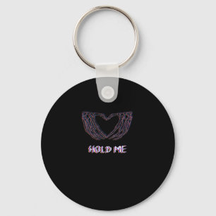 Hold Me Classic - Skeleton Hand Heart Sleutelhanger