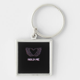 Hold Me Classic - Skeleton Hand Heart Sleutelhanger