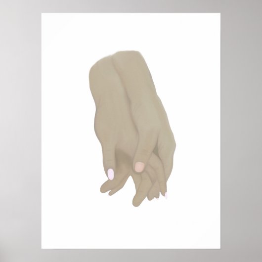 Hold My Hand! Poster (Voorkant)