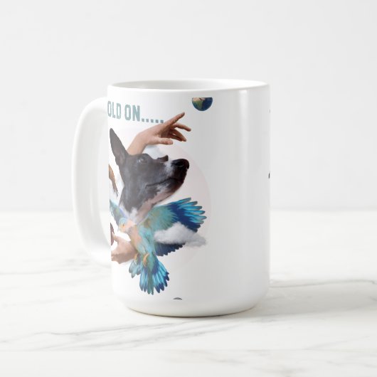 Hold ON Koffiemok (Voorkant links)