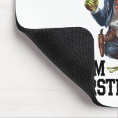 Hold On Partner Ik ben overprikkelde cowboykikker Muismat (Hoek)