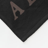 Hold On Partner I'm Growing A Little Buckaroo Funn Fleece Deken (Hoek)