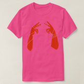 Hold Onto Each Other Terracotta and Gossamer Hands T-shirt (Design voorkant)