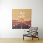 Hold The Vision Wandkleed (In situ)