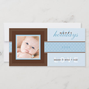 HOLDAAGSE FOTOCARD : zoetheid 1 Feestdagenkaart