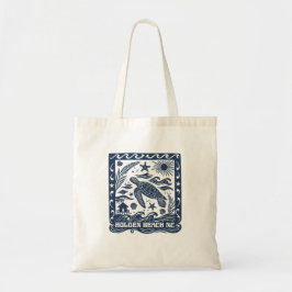 Holden Beach NC Zee Schildpad Kunst Tote Bag
