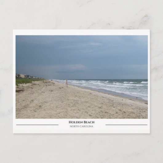 Holden Beach North Carolina Briefkaart (Voorkant)