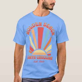 Holden Beach North Carolina Zonsopgang Zomertijd T-shirt