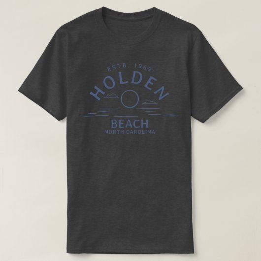 Holden Beach North Olina 6 T-shirt (Design voorkant)