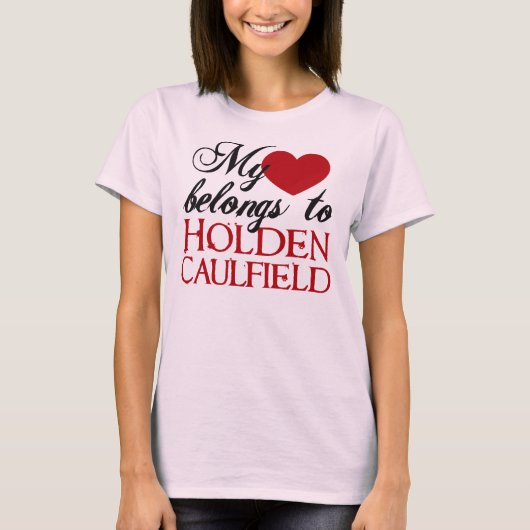 Holden Caulfield Love T-shirt (Voorkant)
