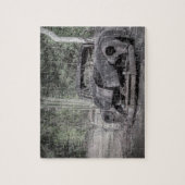 Holden FJ Ute Car Lives Forever Legpuzzel (Verticaal)