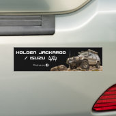 Holden Jackaroo/Isuzu 4x4 Facebook Group Sticker (Op auto)