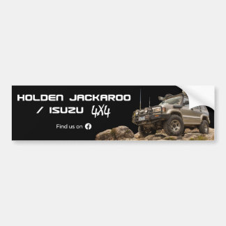 Holden Jackaroo/Isuzu 4x4 Facebook Group Sticker