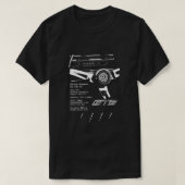 Holden Monaro HK GTS 327 (specifications) Classic T-shirt (Design voorkant)